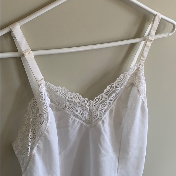 Lace & Cotton Night Camisole - Picture 3 of 7